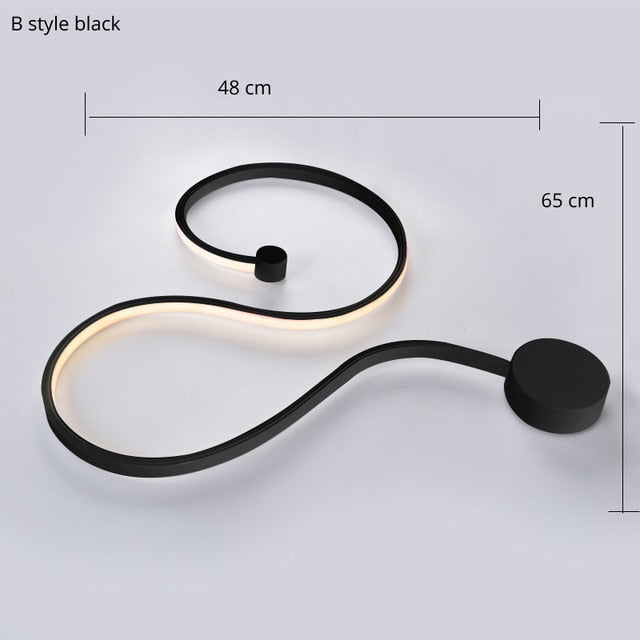 Snake LED Wall Light