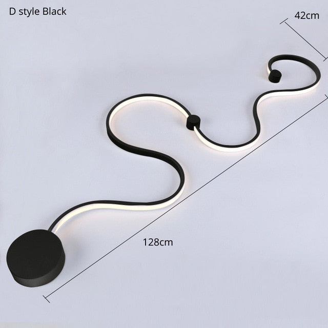 Snake LED Wall Light