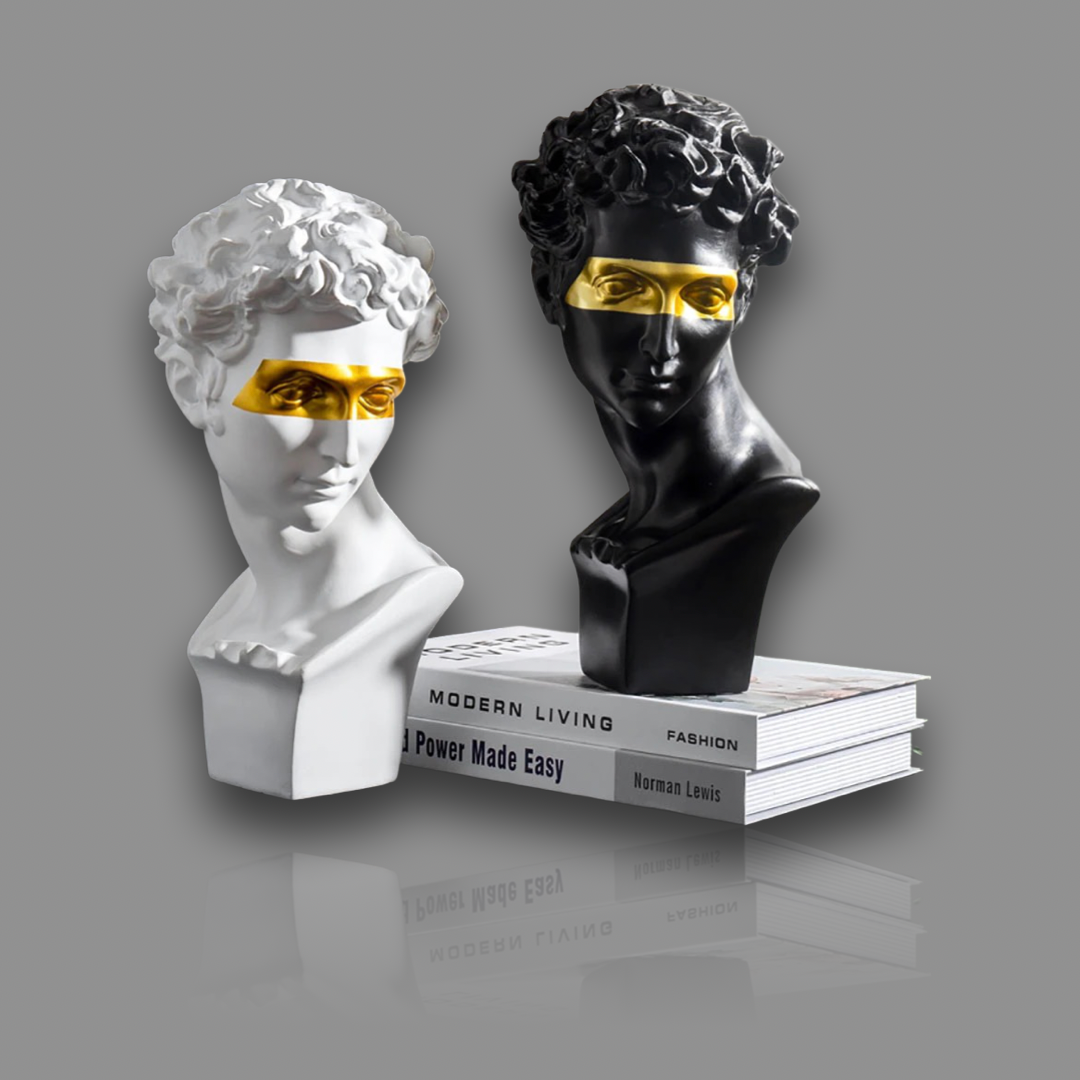David Apollo Ancient Modern Home Statue, From Black Rose Store London