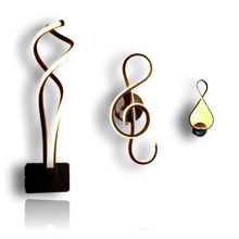 Load image into Gallery viewer, Instrumental wall lamp

