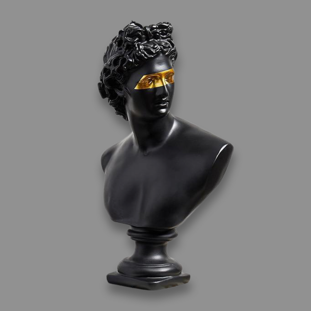 David Apollo Ancient Modern Home Statue, From Black Rose Store London