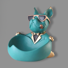 Load image into Gallery viewer, The Titen Home Sculpture and Statue, Bulldog compartment shape, from Black Rose Store, for the best Home Interior Modern Design 
