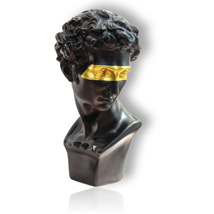 David Apollo Ancient Modern Home Statue, From Black Rose Store London