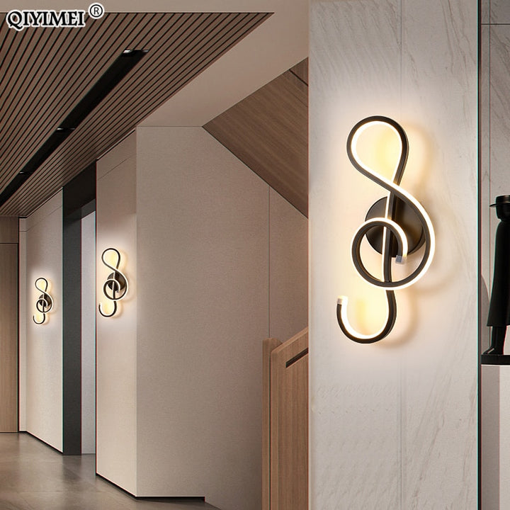 Instrumental wall lamp