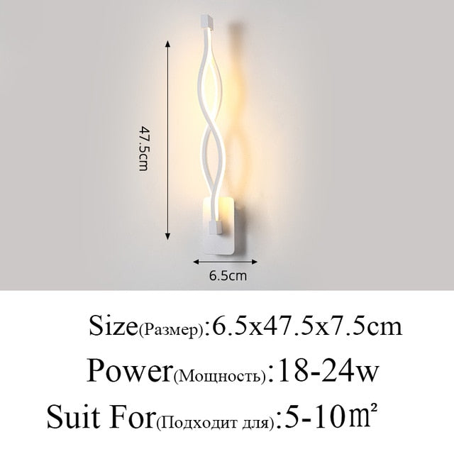 Instrumental wall lamp