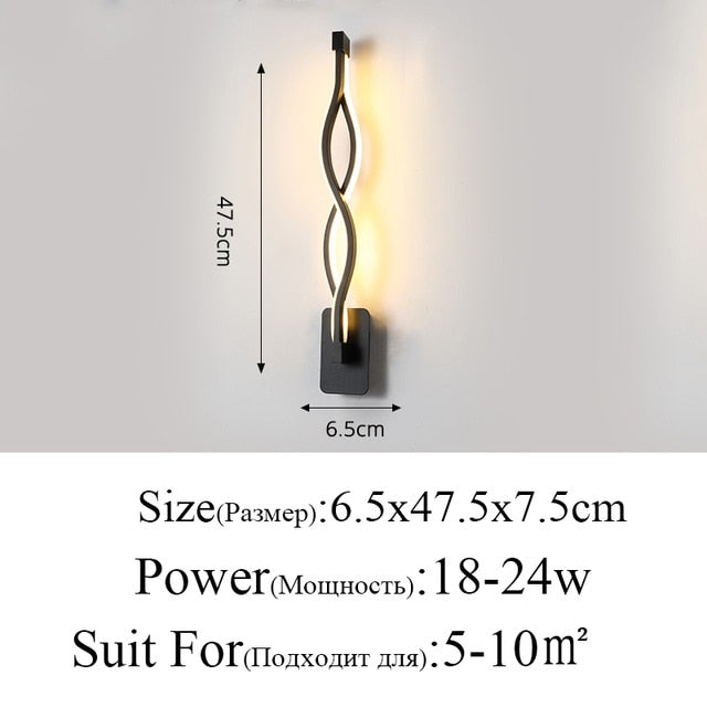 Instrumental wall lamp