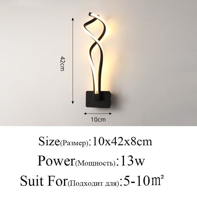 Instrumental wall lamp