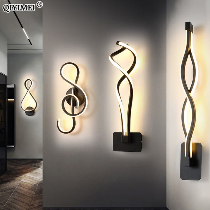 Instrumental wall lamp