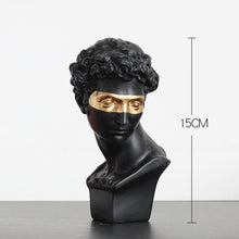Load image into Gallery viewer, David Apollo Ancient Modern Home Statue, God of Greece, From Black Rose Store London
