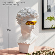 Load image into Gallery viewer, David Apollo Ancient Modern Home Statue, From Black Rose Store London
