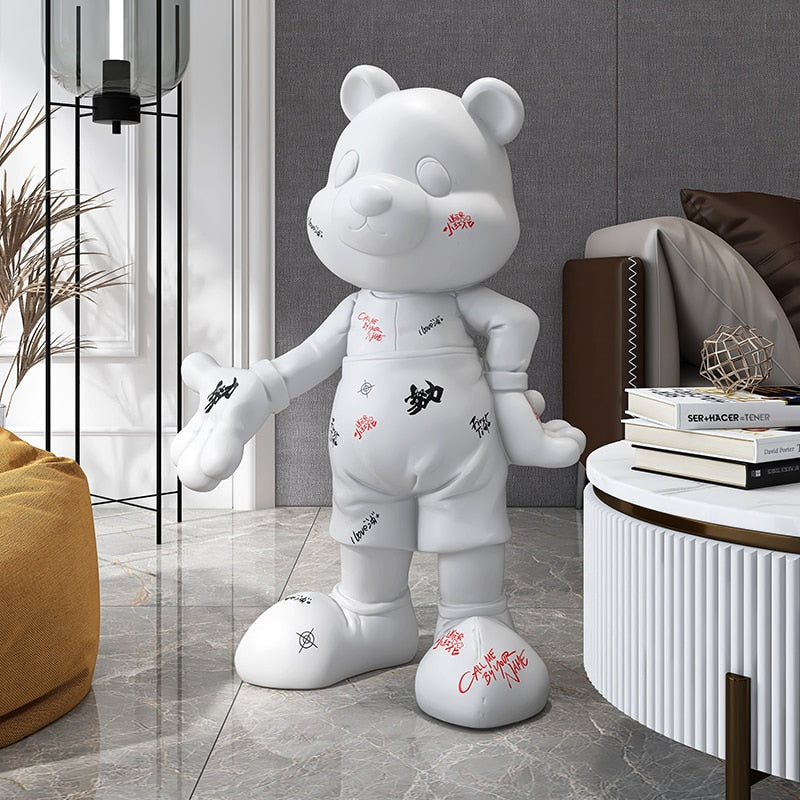 Arty Bear Statue DY#005  | 75cm