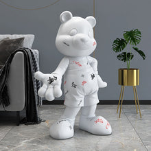 Load image into Gallery viewer, Arty Bear Statue DY#005  | 75cm
